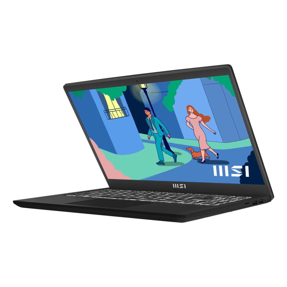 Ordinateur Portable MSI 9S7-15HK12-440 15,6" 16 GB RAM 512 GB 512 GB SSD Espagnol Qwerty AZERTY