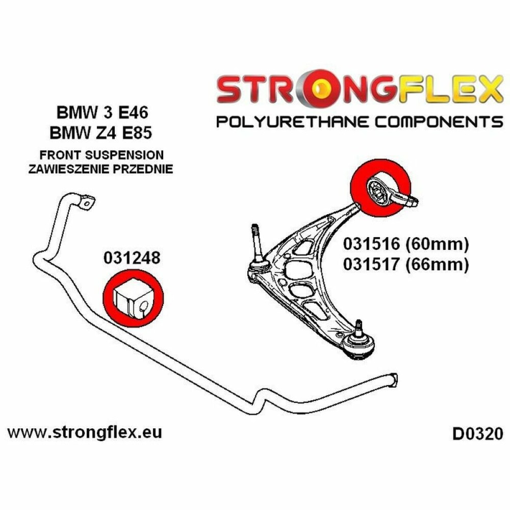 Silentblock Strongflex STF036238B