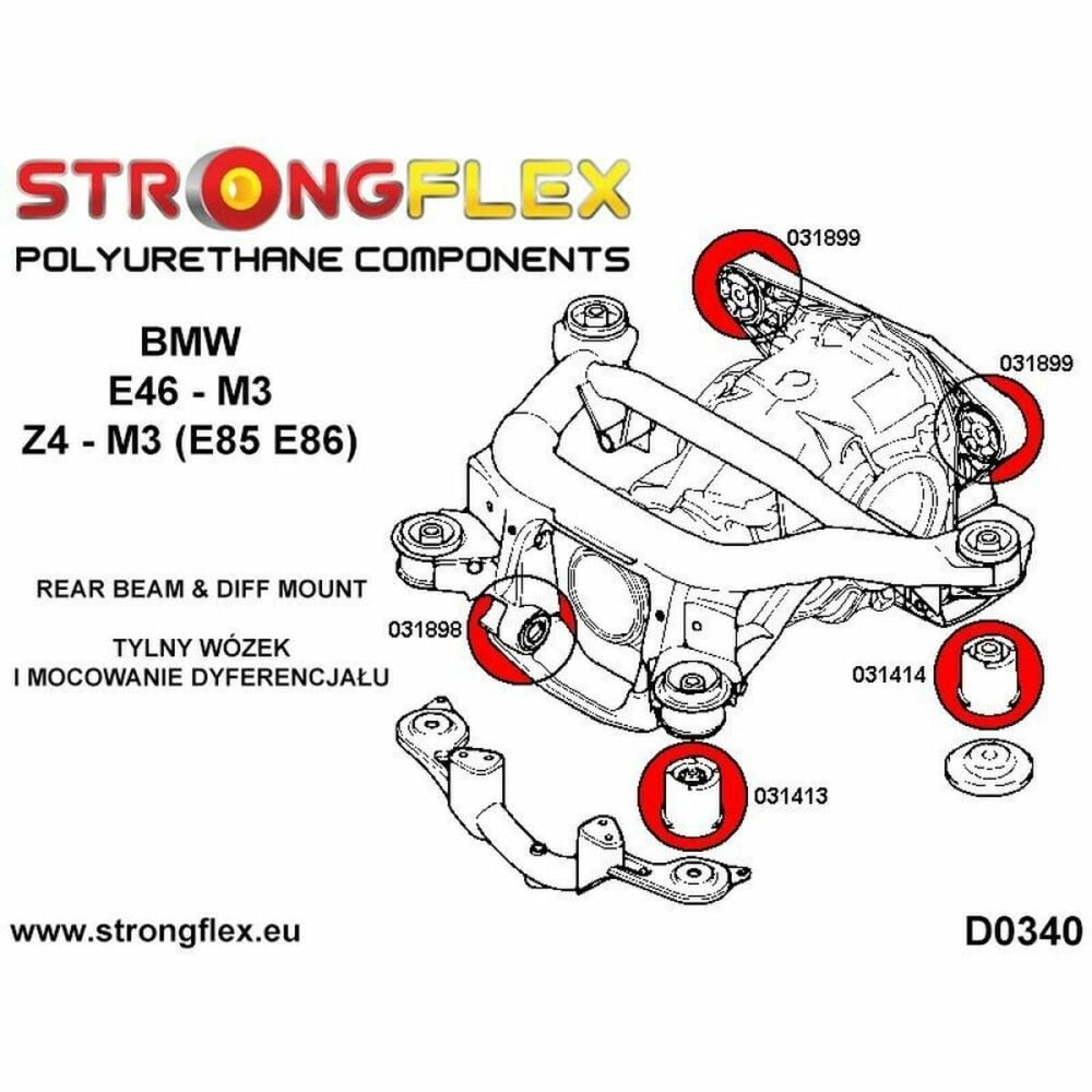 Silentblock Strongflex STF036238B