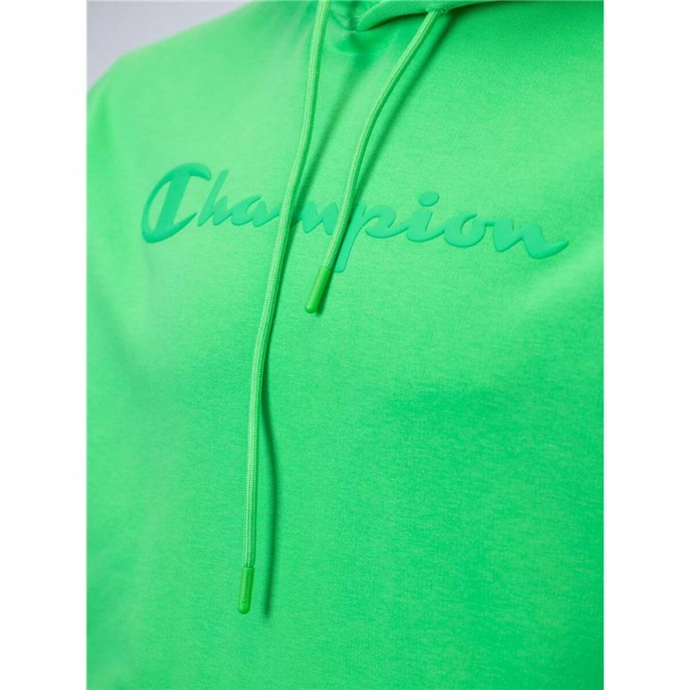 Herren Sweater mit Kapuze Champion grün