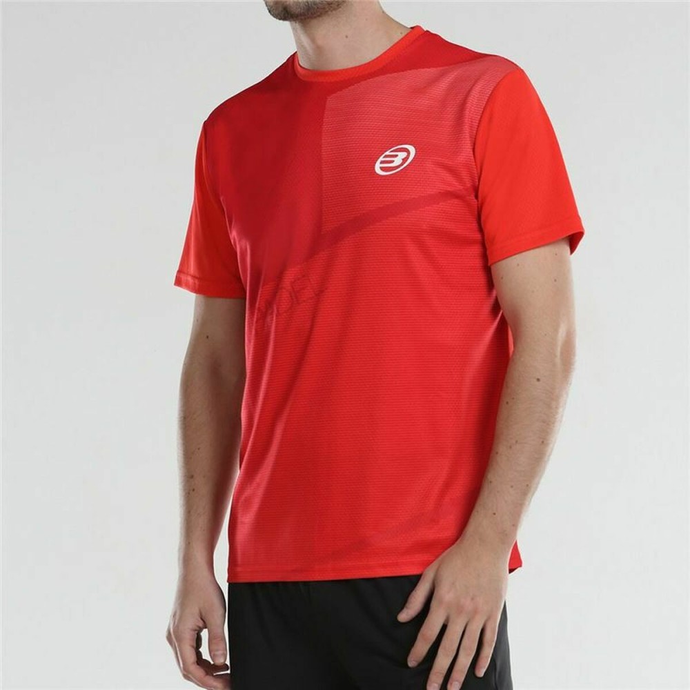 Men’s Short Sleeve T-Shirt Bullpadel Afile Red