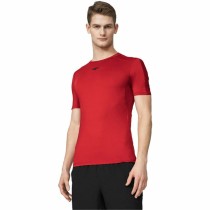 Men’s Short Sleeve T-Shirt 4F Quick-Drying Red