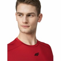 T-shirt à manches courtes homme 4F Quick-Drying Rouge