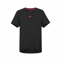 Herren Kurzarm-T-Shirt 4F TSMF019  Schwarz