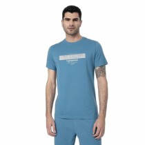 Herren Kurzarm-T-Shirt 4F M304 Blau Indigo