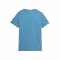 Herren Kurzarm-T-Shirt 4F M304 Blau Indigo