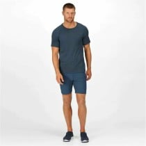 Herren Kurzarm-T-Shirt Regatta Ambulo Blau