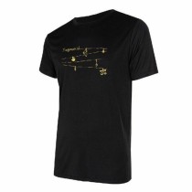 Herren Kurzarm-T-Shirt Trangoworld Loiba Schwarz