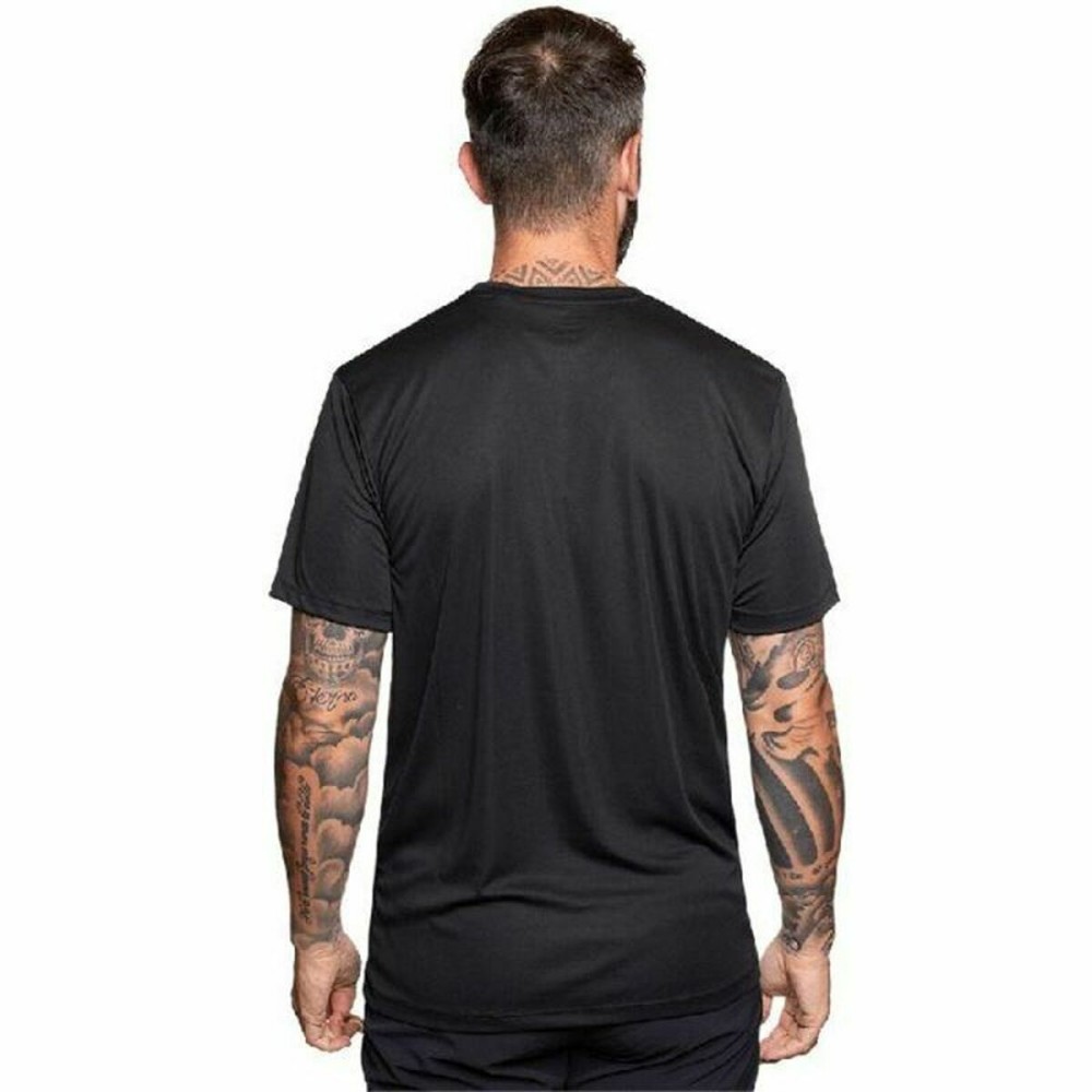 T-shirt à manches courtes homme Trangoworld Cajo Th Noir