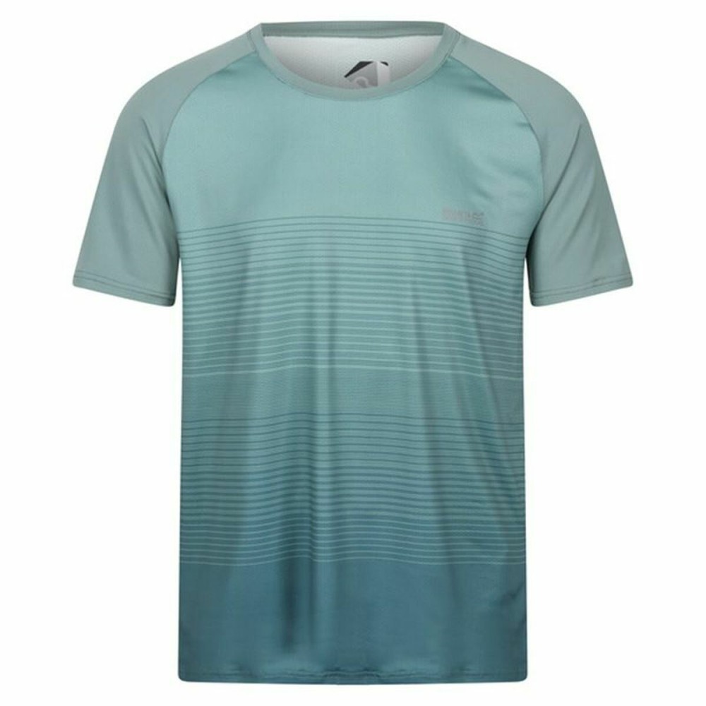 Herren Kurzarm-T-Shirt Regatta Pinmor Aquamarin