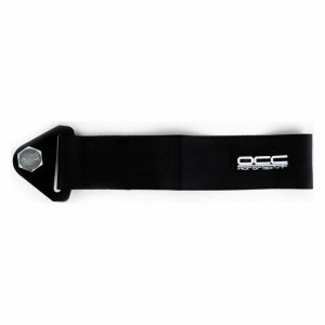 Tow Strap 3000 kg 15mm Black