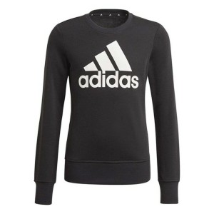 Sweatshirt ohne Kapuze für Mädchen G BL SWT Adidas GP0040 Schwarz