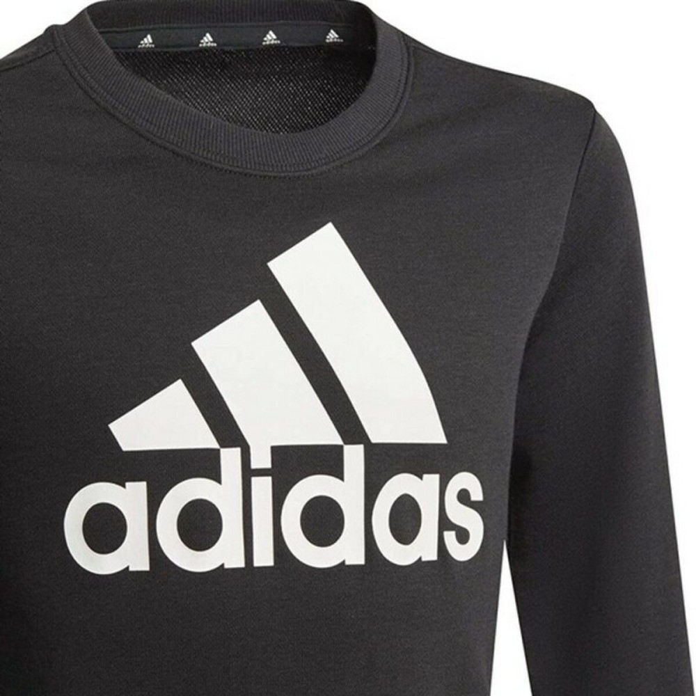 Sweatshirt ohne Kapuze für Mädchen G BL SWT Adidas GP0040 Schwarz