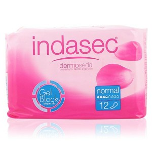 Inkontinenzeinlagen Dermoseda Indasec Discreet (12 uds) 12 Stück (Parapharmazie)