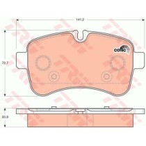 Brake pads TRW GDB1748 (Refurbished A)