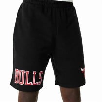 Short de Sport New Era NBA Chicago Bulls Noir