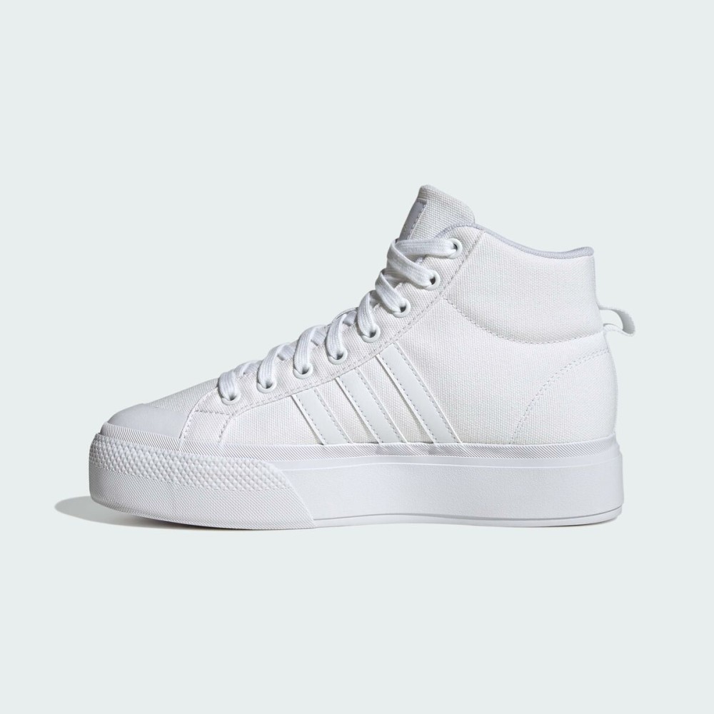 Casual Damenturnschuh Adidas BRAVADA 2.0 MID PLATFORM Weiß