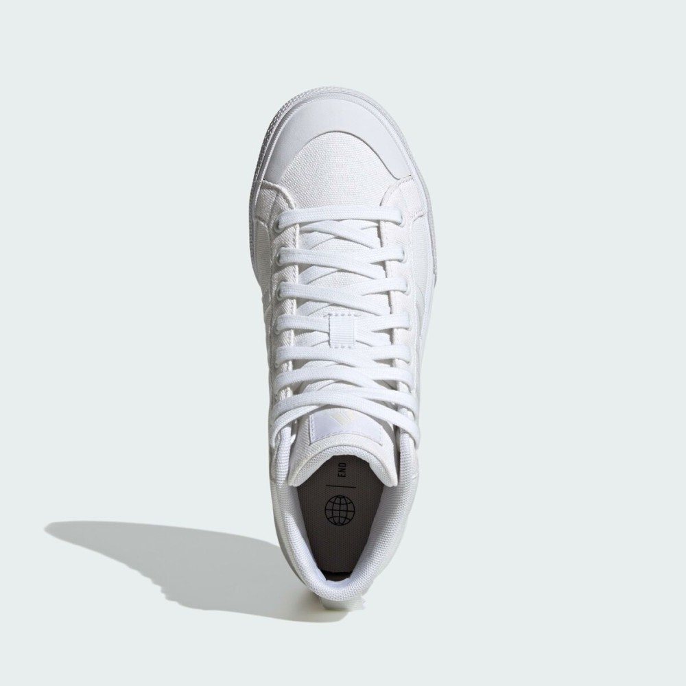 Casual Damenturnschuh Adidas BRAVADA 2.0 MID PLATFORM Weiß