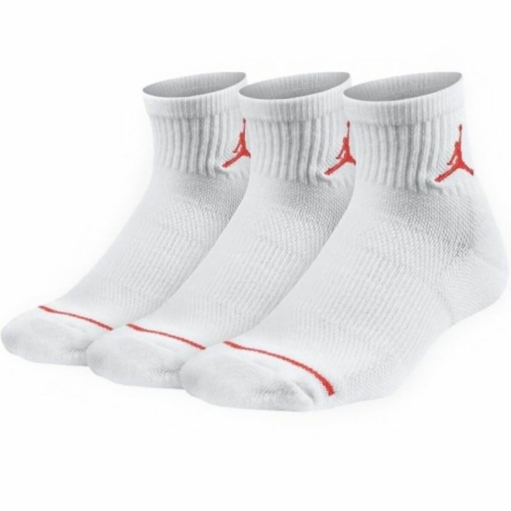 Sportsocken Jordan JORDAN JUMPMAN WJ0009 001 Weiß 3 Paar