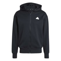 Men’s Hoodie Adidas FUTURE ICONS BOUBLENIT FULL ZIP JI6324 Black