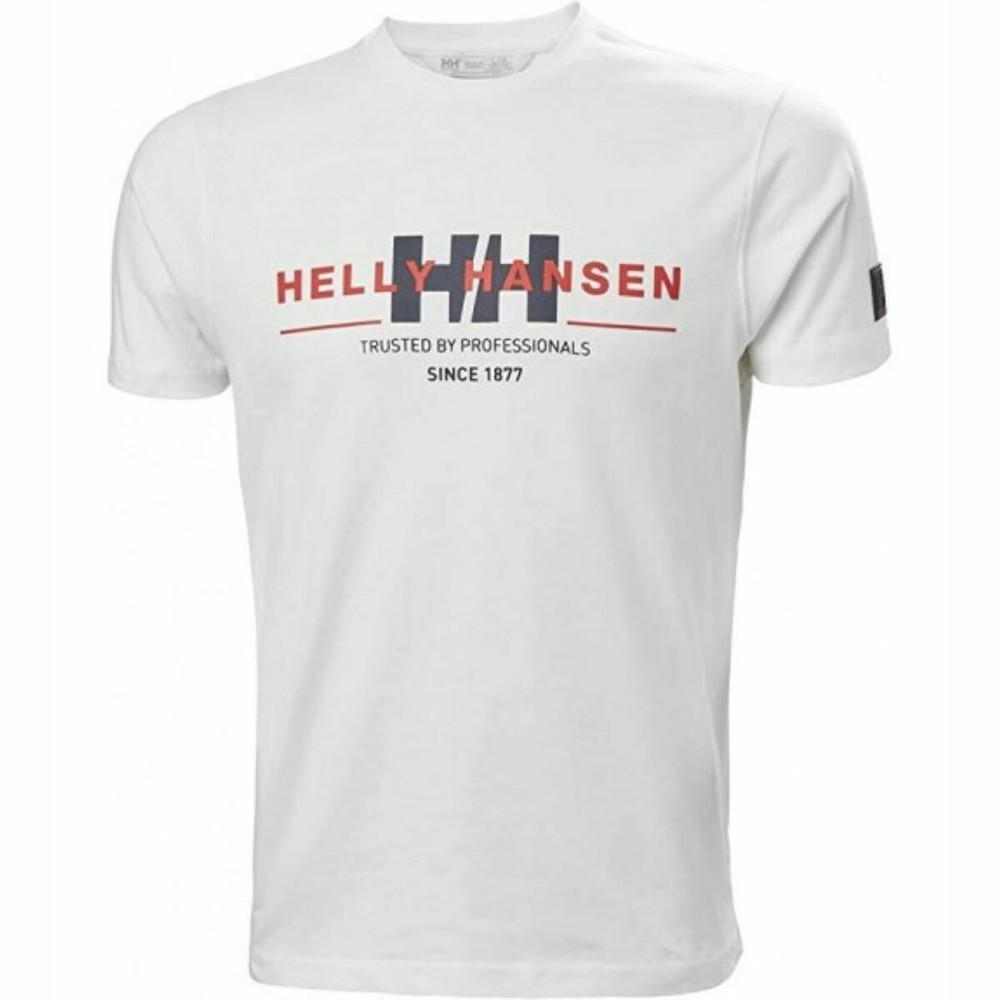 Herren Kurzarm-T-Shirt RWB GRAPHIC Helly Hansen 53763 001 Weiß