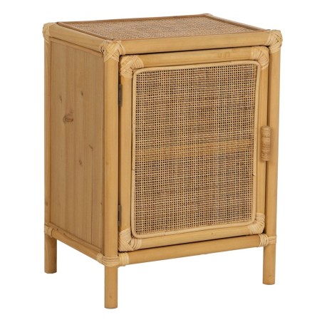 Beistelltisch natürlich Rattan 46 x 35 x 60 cm