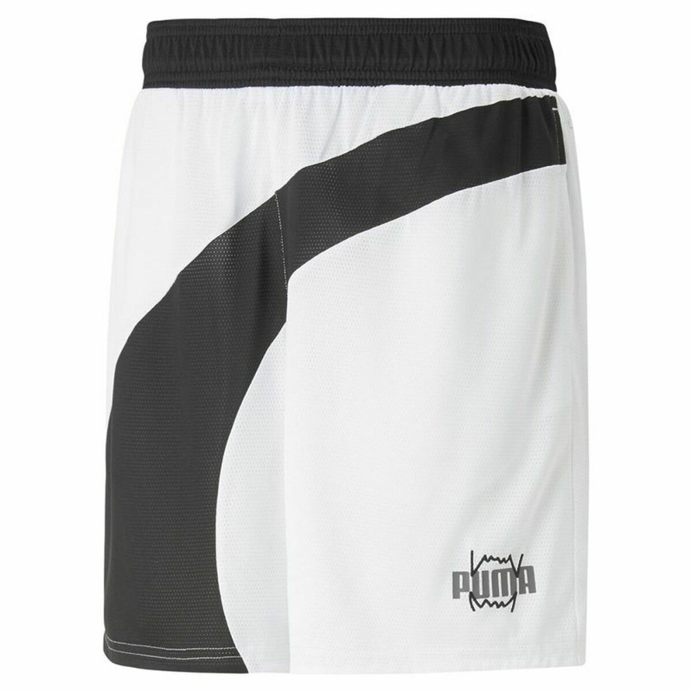 Basketballshorts für Herren Puma Flare  Weiß