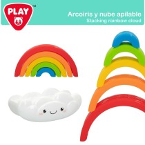 Jeu d'adresse pour bébé PlayGo Arc-en-ciel 6 Pièces 21,5 x 16 x 8,5 cm (6 Unités)