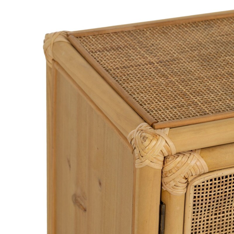 Side table Natural Rattan 46 x 35 x 60 cm