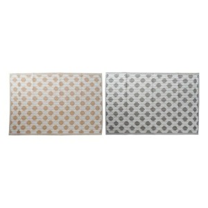 Teppich DKD Home Decor Schwarz Grau PP (2 pcs) (150 x 210 x 1 cm)