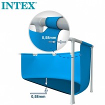 Removable pool Intex 400 x 122 x 400 cm 400 x 200 x 122 cm
