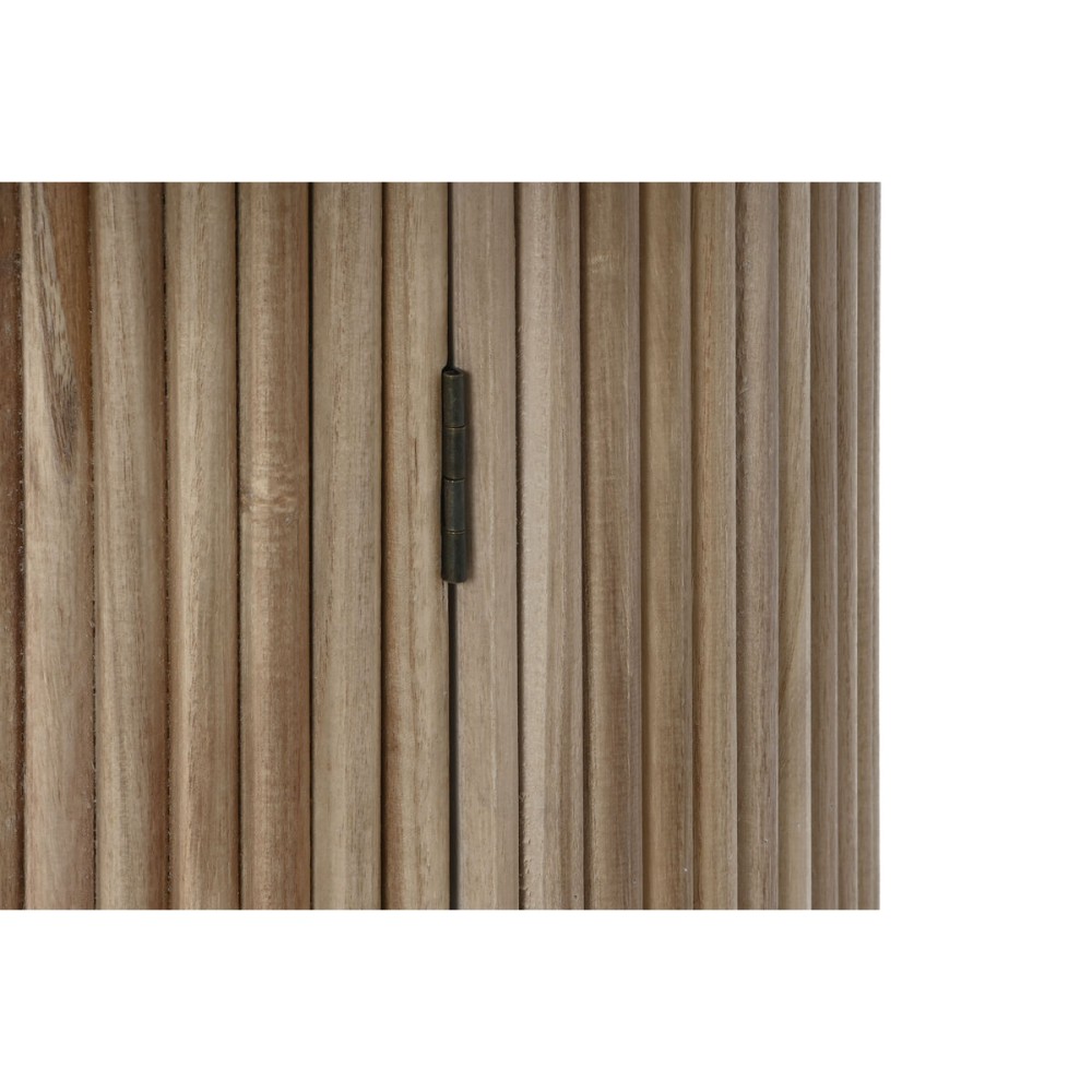 Dining Table Home ESPRIT Natural Paolownia wood MDF Wood 180 x 90 x 75 cm