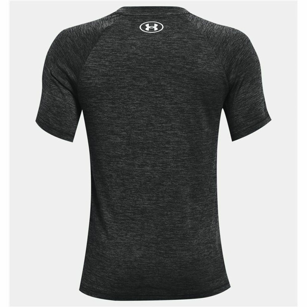 Jungen Kurzarm-T-Shirt Under Armour Tech Twist SS Schwarz