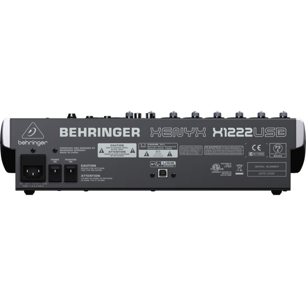 Mélangeur Behringer X1222USB