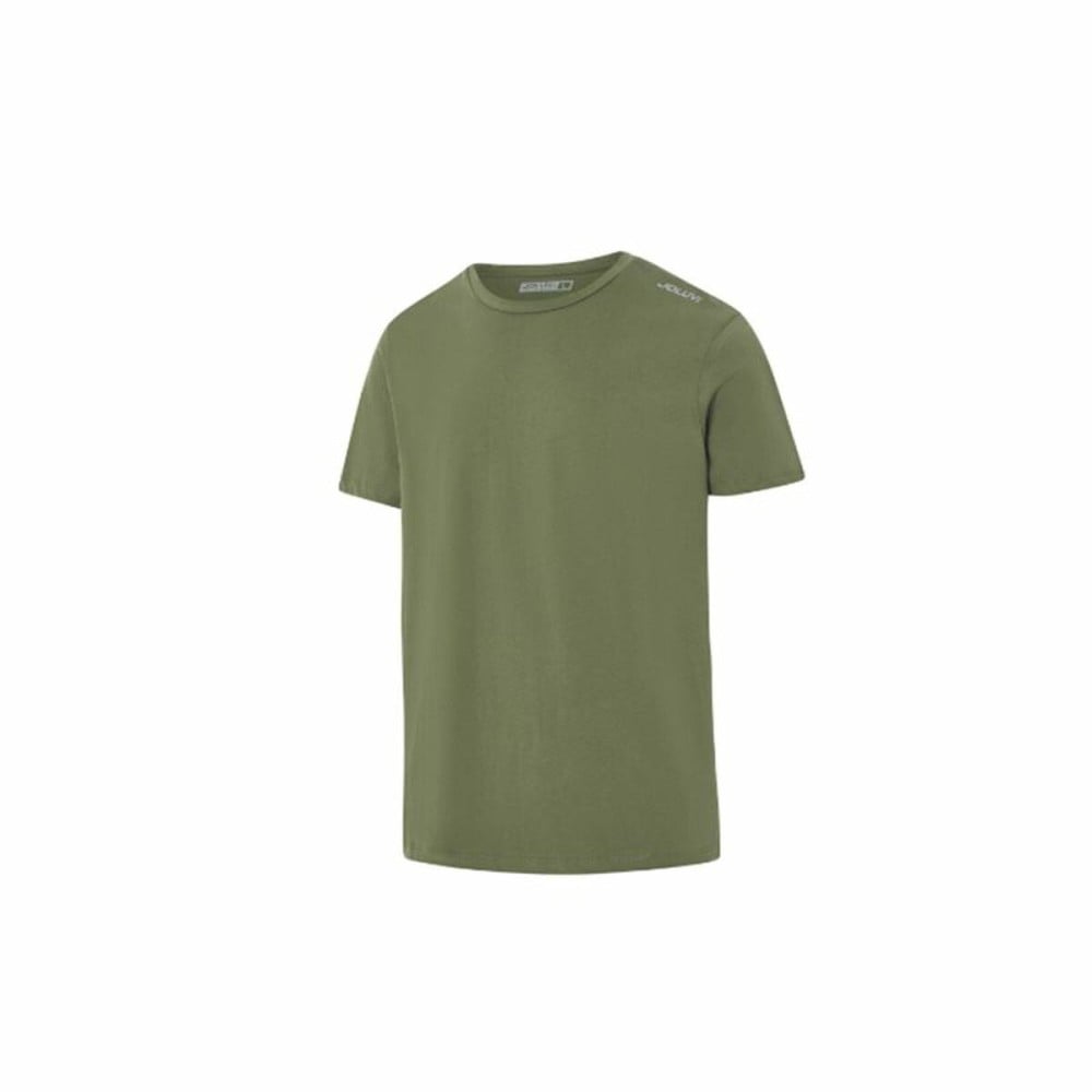 Herren Kurzarm-T-Shirt Joluvi Combed grün Olive