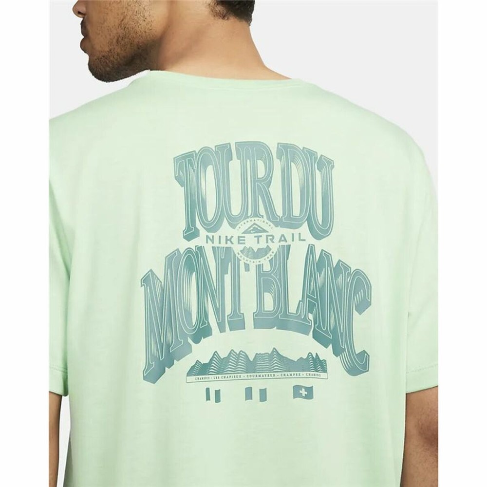 T-shirt à manches courtes homme Nike Dri-FIT Vert clair