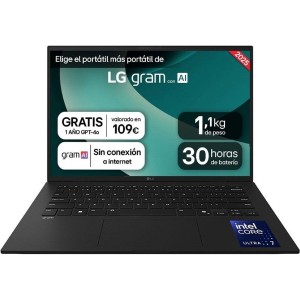 Ordinateur Portable LG 14ZD90T-G.AX78B 14" intel core ultra 7 16 GB RAM 1 TB SSD Espagnol Qwerty
