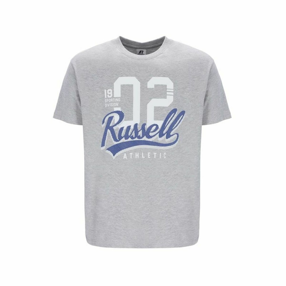 Men’s Short Sleeve T-Shirt Russell Athletic Amt A30101 Grey