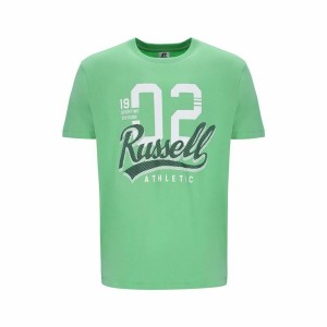 Men’s Short Sleeve T-Shirt Russell Athletic Amt A30101 Green Light Green