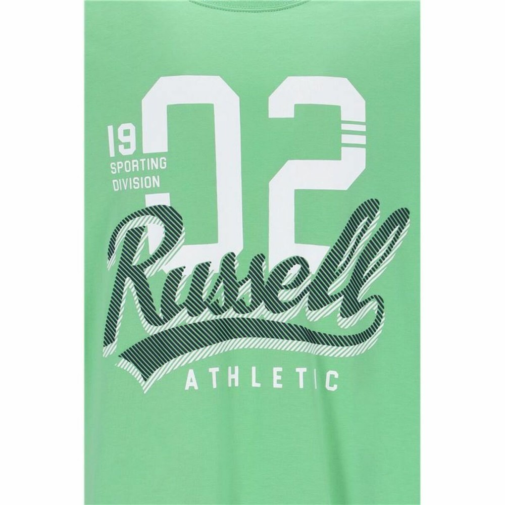 T-shirt à manches courtes homme Russell Athletic Amt A30101 Vert Vert clair