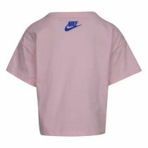 Kurzarm-T-Shirt für Kinder Nike Knit  Rosa