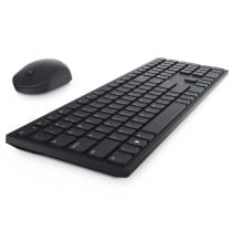 clavier et souris Dell KM5221WBKB-SPN Noir Espagnol Qwerty