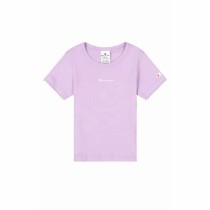 Kurzarm-T-Shirt für Kinder Champion Crewneck Lavendel