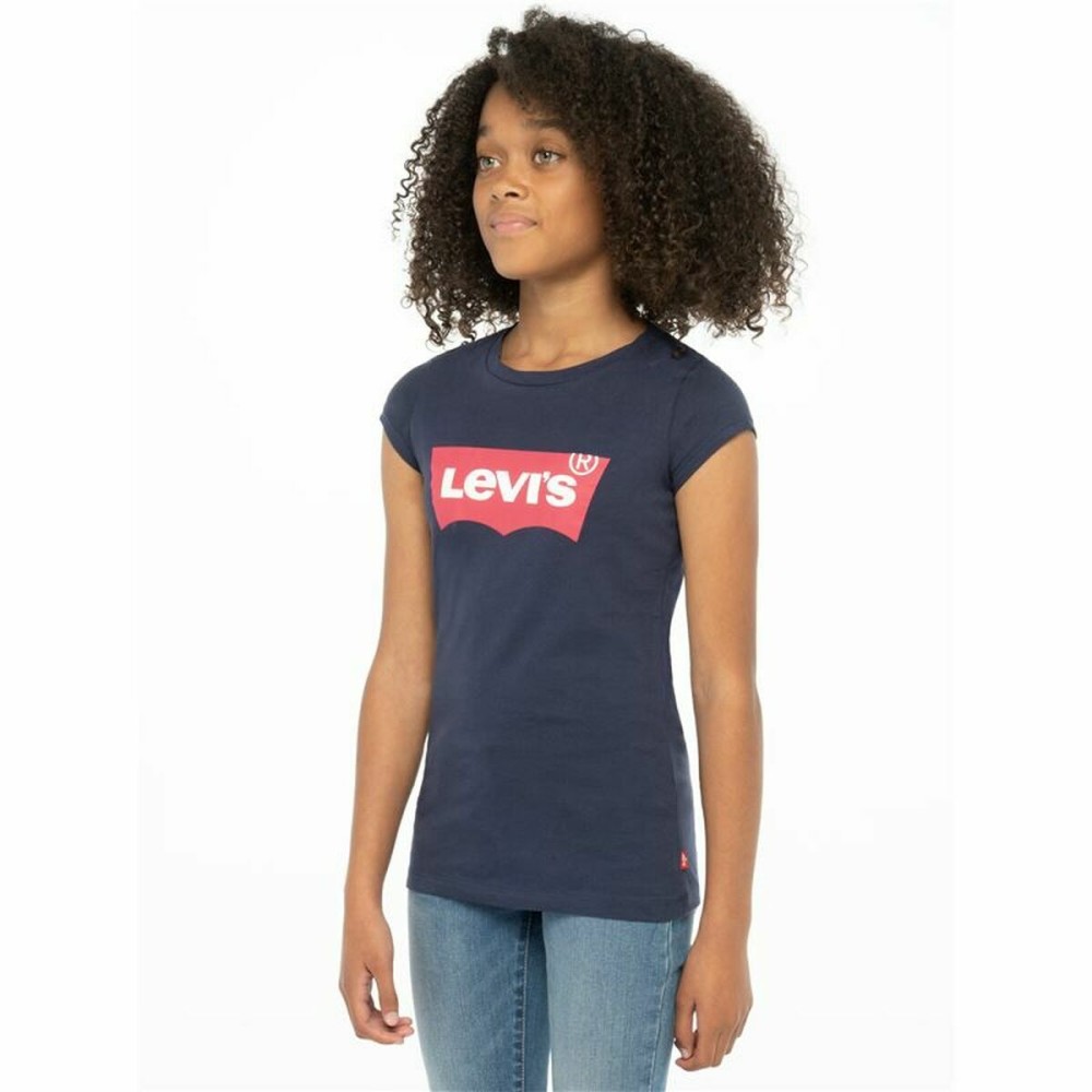 Kurzarm-T-Shirt für Kinder Levi's Batwing Dunkelblau