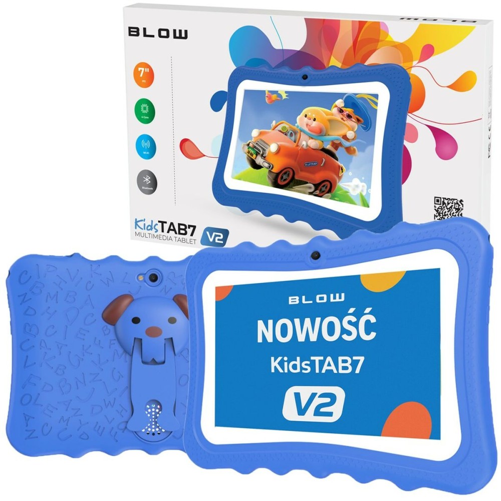 Tablette Blow KidsTAB7 V2 BLOW 7" Allwinner A133 4 GB RAM 128 GB Bleu Noir Blue