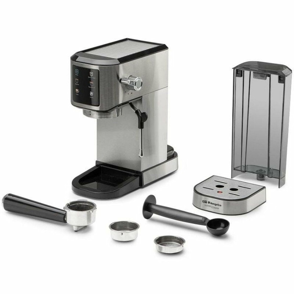 Manuelle Express-Kaffeemaschine Orbegozo 18290 OR Silberfarben