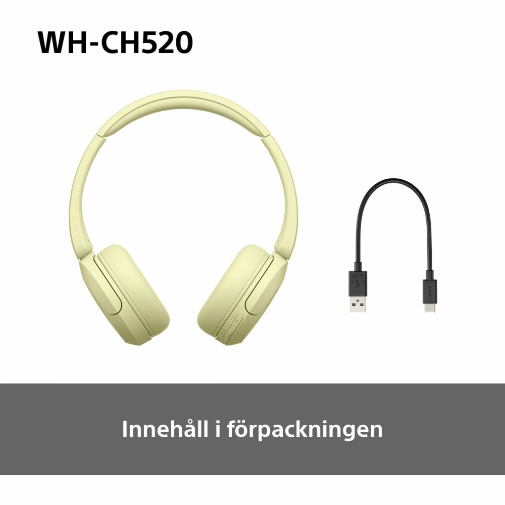 Diadem-Kopfhörer Sony WHCH520Y * Gelb
