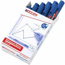 Marqueur pour tableau blanc Edding 360 Rechargeable Bleu (10 Unités)