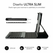 Tablet cover Subblim SUBKT3-BTS060 Black Spanish Qwerty