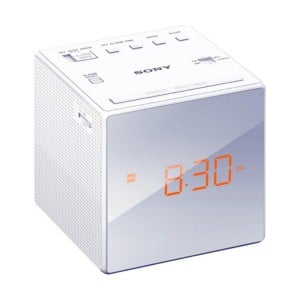 Radiowecker Sony Radiodespertador Weiß